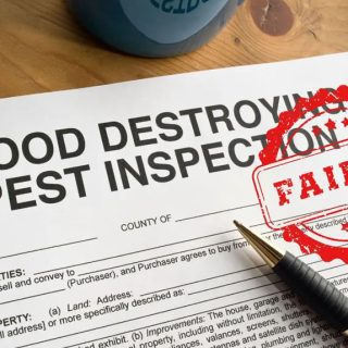 what if house failed termite inspection