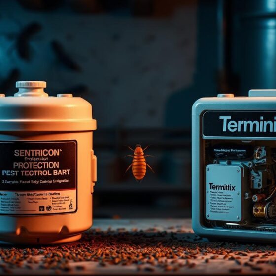 Sentricon termite bait system vs Termidor liquid treatment