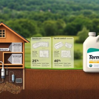 Sentricon vs Termidor termite control methods