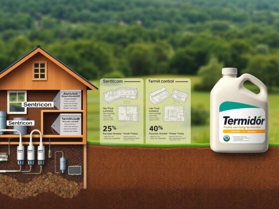 Sentricon vs Termidor termite control methods