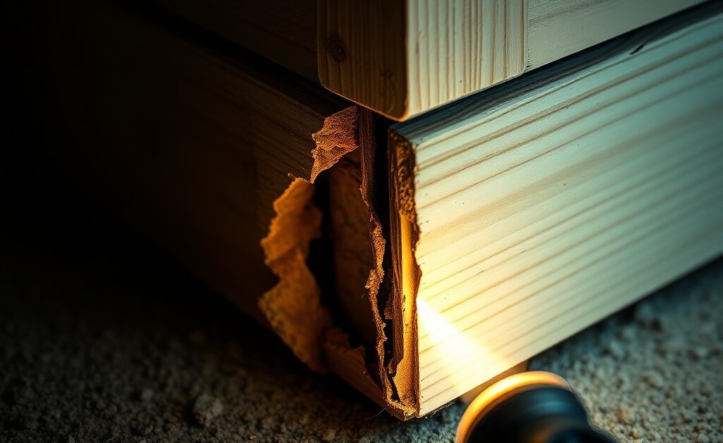 Hollow Sounding Wood: When It Could Point to Termite Damage editorial featured image showing termite inspection and property-risk planning context