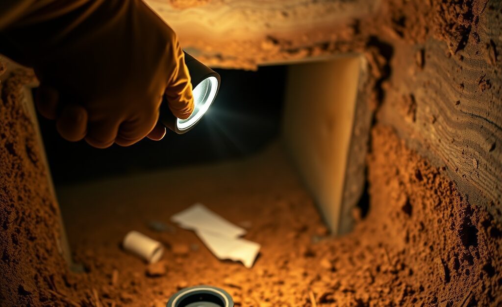 Subterranean Termites: Signs, Risk Factors, and Inspection Questions editorial featured image showing termite inspection and property-risk planning context