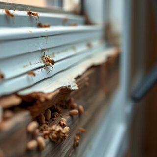 Termite Damage vs Water Damage: How to Avoid Misreading the Clues editorial featured image showing termite inspection and property-risk planning context