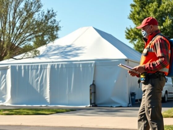 Termite Fumigation vs Local Treatment: When Each Option Is Considered editorial featured image showing termite inspection and property-risk planning context