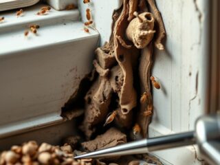 Termite Mud Tubes: What They Look Like and What They May Mean editorial featured image showing termite inspection and property-risk planning context