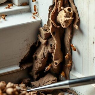 Termite Mud Tubes: What They Look Like and What They May Mean editorial featured image showing termite inspection and property-risk planning context