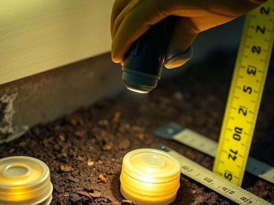 Termite Treatment Cost and Warranty Guide editorial featured image showing termite inspection and property-risk planning context